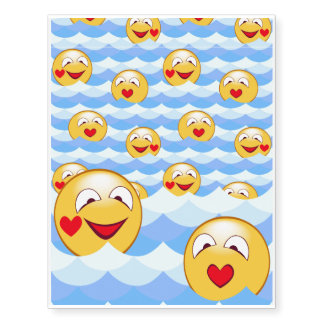 Wave Temporary Tattoos