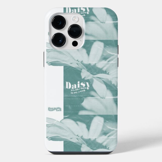 Wave to Earth Daisy  Iphone Case (Back)
