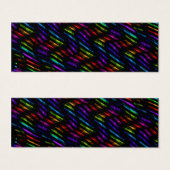 Wave Twists Dark Rainbow Gem Mosaic Artwork (Front & Back)