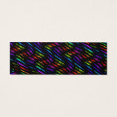 Wave Twists Dark Rainbow Gem Mosaic Artwork (Back)