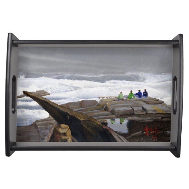 Wave Watchers Serving Tray (Front)