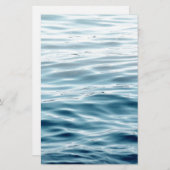 Waved blue water (Front/Back)