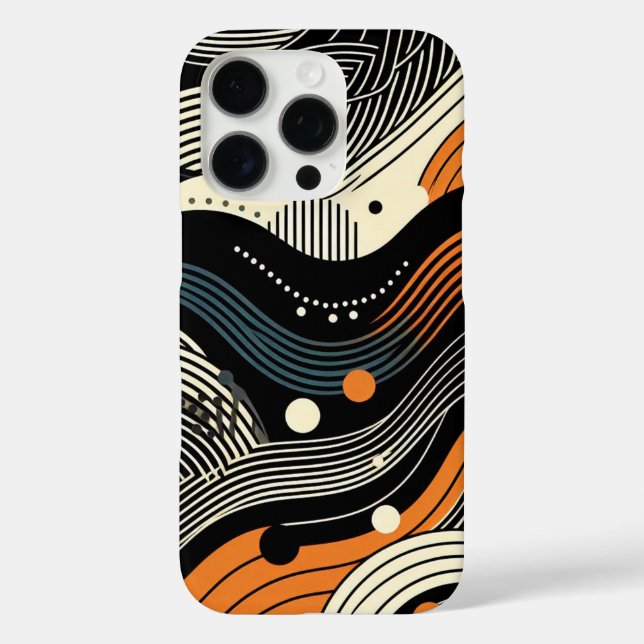 Waveform Orbit Case-Mate iPhone Case (Back)