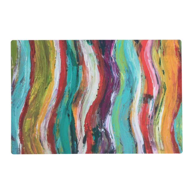 Wavelength Laminated Placemat (Front)