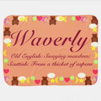 Waverly Baby Blanket Template