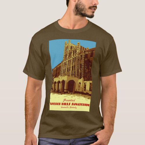 Waverly Hills Sanatorium Art Deco T_Shirt