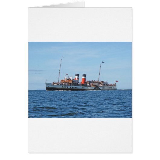 Waverly paddle steamer cards (Front)