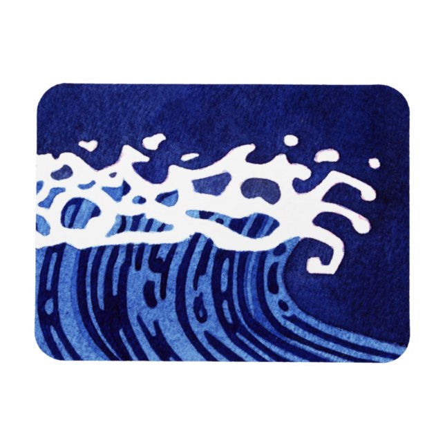 WAVES #1 MAGNET (Horizontal)