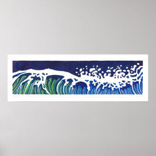 WAVES #2 POSTER