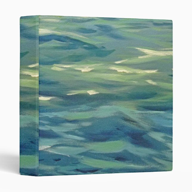 Waves 3 Ring Binder (Front/Spine)