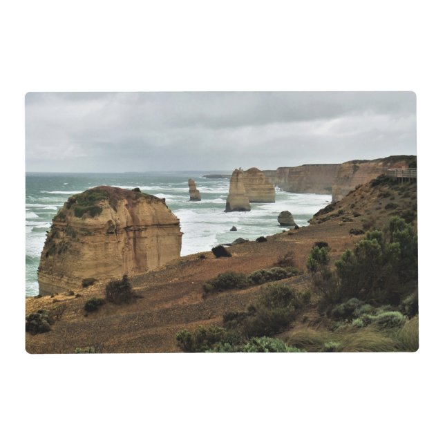 Waves Against Time – Great Ocean Road Placemat (Front)