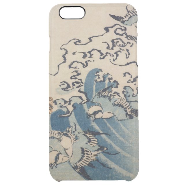 Waves and Birds, c.1825 Uncommon iPhone Case (Back)