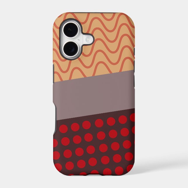Waves and Rain  Iphone Case (Back)