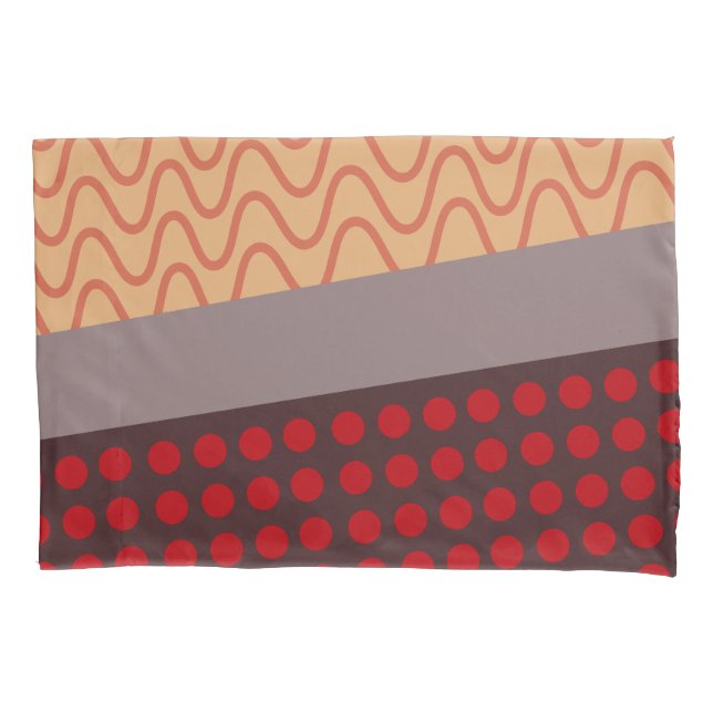 Waves and Rain  Pillow Case (Front)