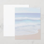 Waves at the Beach Stationery (Front/Back)