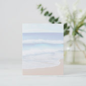 Waves at the Beach Stationery (Standing Front)