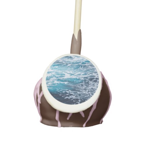 Waves Blue Ocean Summer Beach Cake Pops