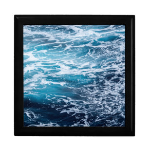 Waves Blue Ocean Summer Beach Gift Box