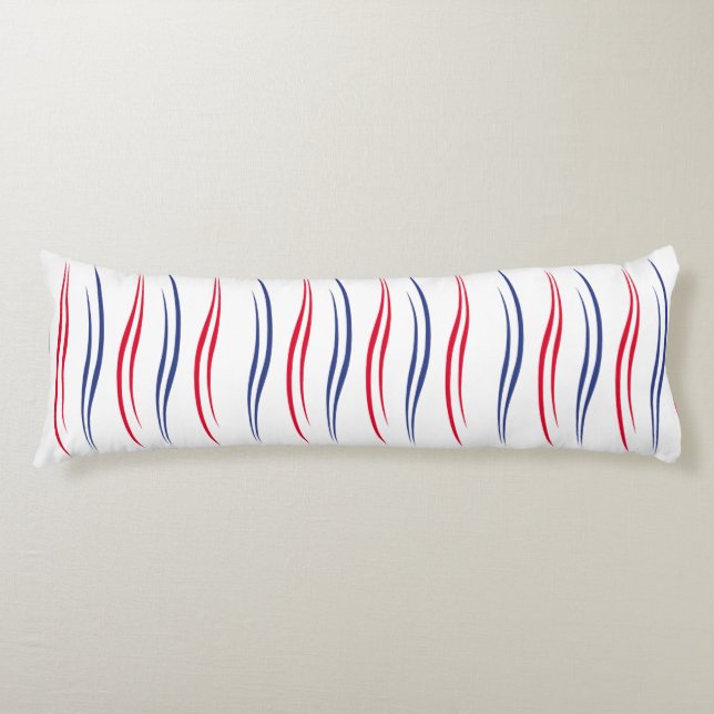 Waves Body Pillow (Front)