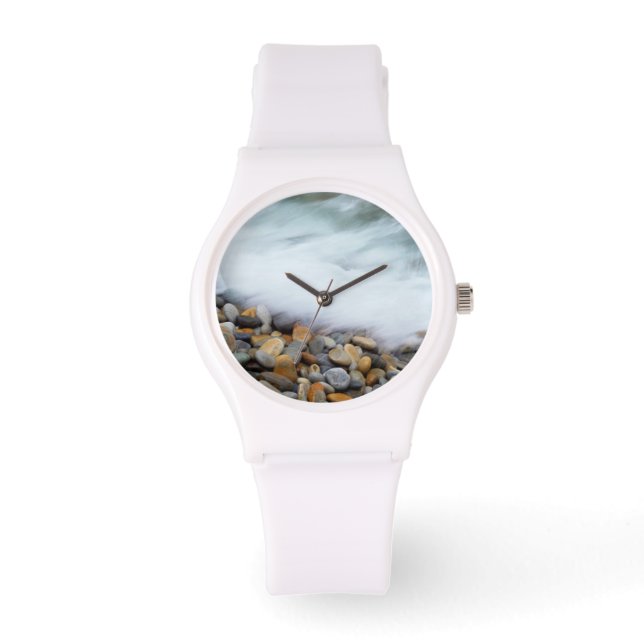 Waves Breaking Onto Pebbles, Tsitsikamma Watch (Front)