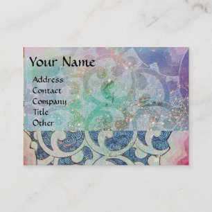 WAVES , bright,vibrant Business Card