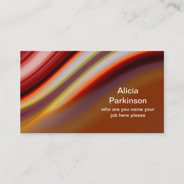 waves business card (Front)