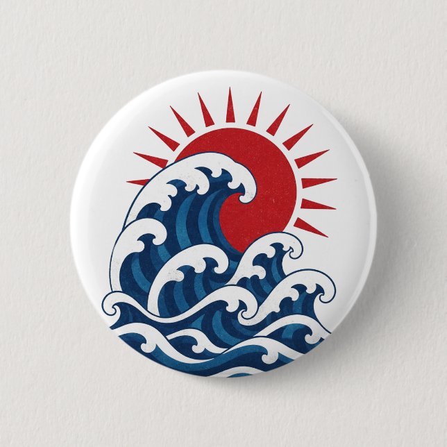 Waves Button (Front)