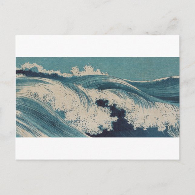 Waves by Konen Uehara Postcard (Front)
