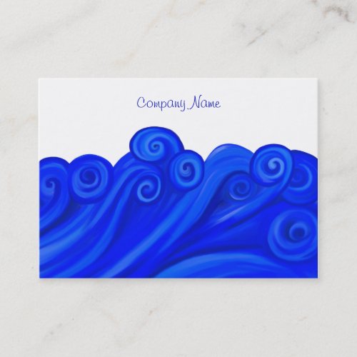 Waves, Company Name Business Cards