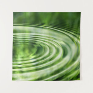 Waves concentric waves circles tapestry