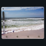 Waves Crash on Pink Sand Beach Dry Erase Board With Keychain Holder<br><div class="desc">This just might be the perfect dry erase board for your mud room,  bath,  or kitchen.  Our very popular waves crashing on the beach photo looks amazing on this product!  Makes an excellent wedding gift,  honeymoon reminder,  or retirement gift.</div>