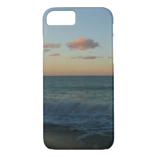 Waves Crashing at Sunset Beach Landscape iPhone 8/7 Case