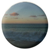 Waves Crashing at Sunset Beach Landscape Chocolate Covered Oreo (Front)