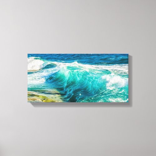 Waves Crashing Canvas Art