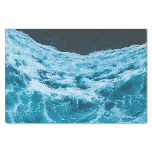 Waves Deep Ocean Water Decoupage Tissue Paper