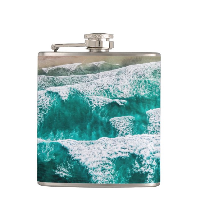 Waves Flask (Front)