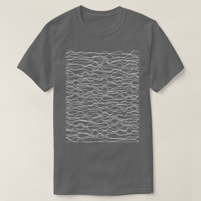 waves geometric lines T-Shirt (Design Front)