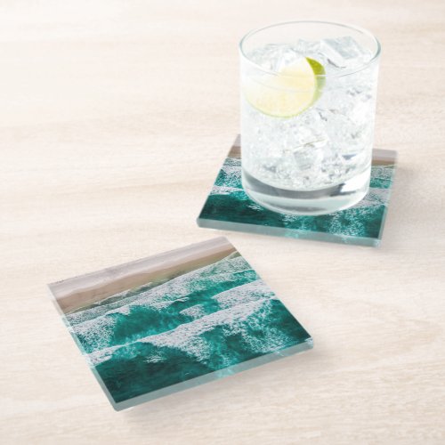 Waves Glass Coaster