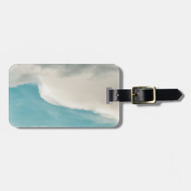 waves in all ways luggage tag (Front Horizontal)