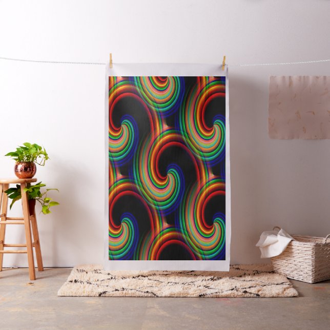 Waves in colors.... fabric (In Situ)