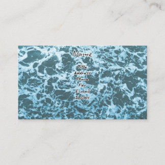 Waves in Water Business Cards