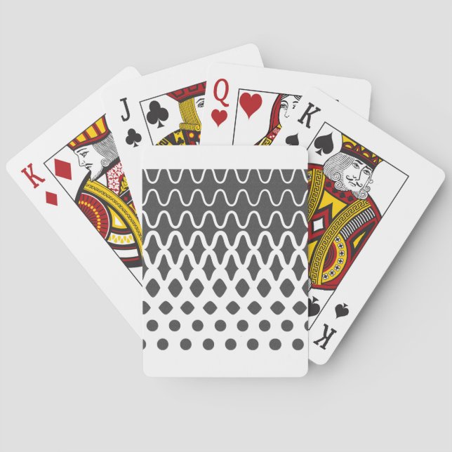 Waves into Particles Poker Cards (Back)
