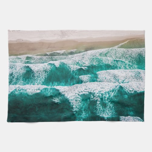 Waves Kitchen Towel