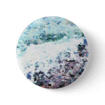 Waves lap at the shore - painting - art gift - abs button Waves lap at the shore - painting - art gift - abs button