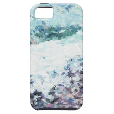 Waves lap at the shore - painting - art gift - abs iPhone SE/5/5s case Waves lap at the shore - painting - art gift - abs iPhone SE/5/5s case