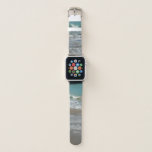 Waves Lapping on the Beach Turquoise Blue Ocean Apple Watch Band