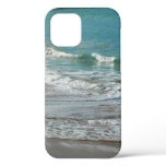 Waves Lapping on the Beach Turquoise Blue Ocean iPhone 12 Case