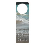 Waves Lapping on the Beach Turquoise Blue Ocean Door Hanger