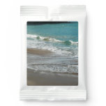 Waves Lapping on the Beach Turquoise Blue Ocean Margarita Drink Mix