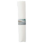 Waves Lapping on the Beach Turquoise Blue Ocean Napkin Bands